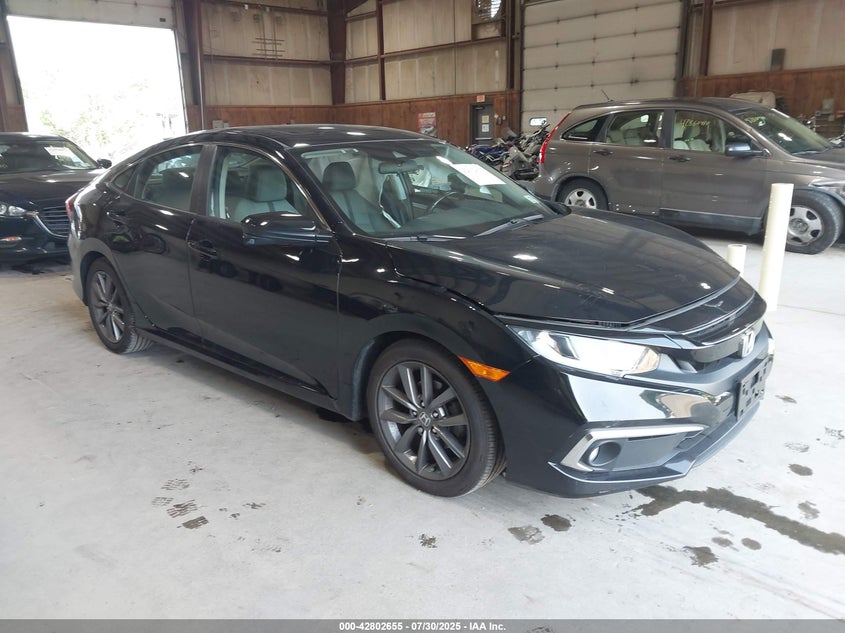 19XFC1F37KE214860 2019 Honda Civic Ex auction photo 1