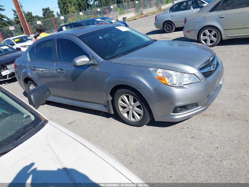 2011 Subaru Legacy 2.5I Premium VIN: 4S3BMBG65B3247017 Lot: 42802662