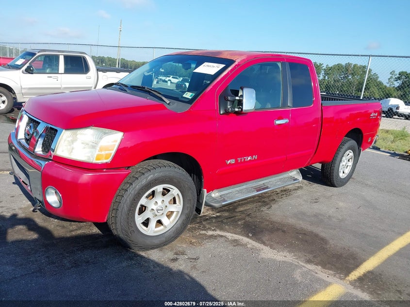 2005 Nissan Titan Se VIN: 1N6AA06B65N507342 Lot: 42802679