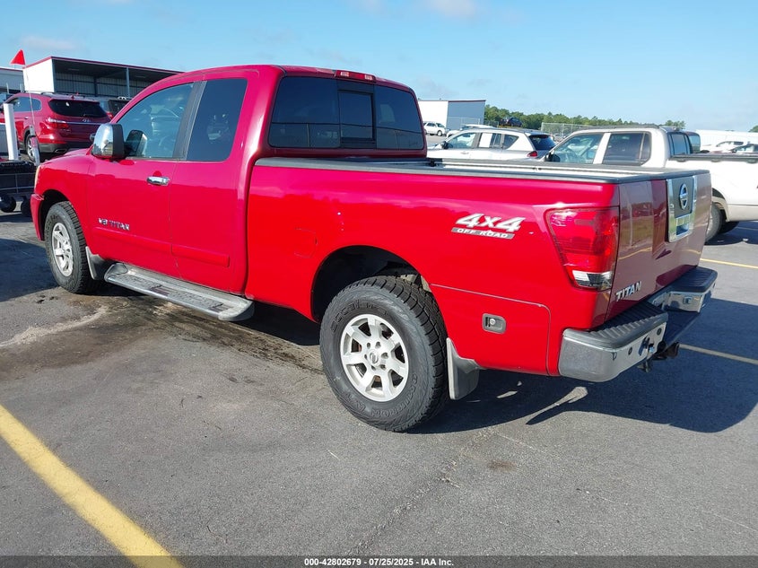 2005 Nissan Titan Se VIN: 1N6AA06B65N507342 Lot: 42802679