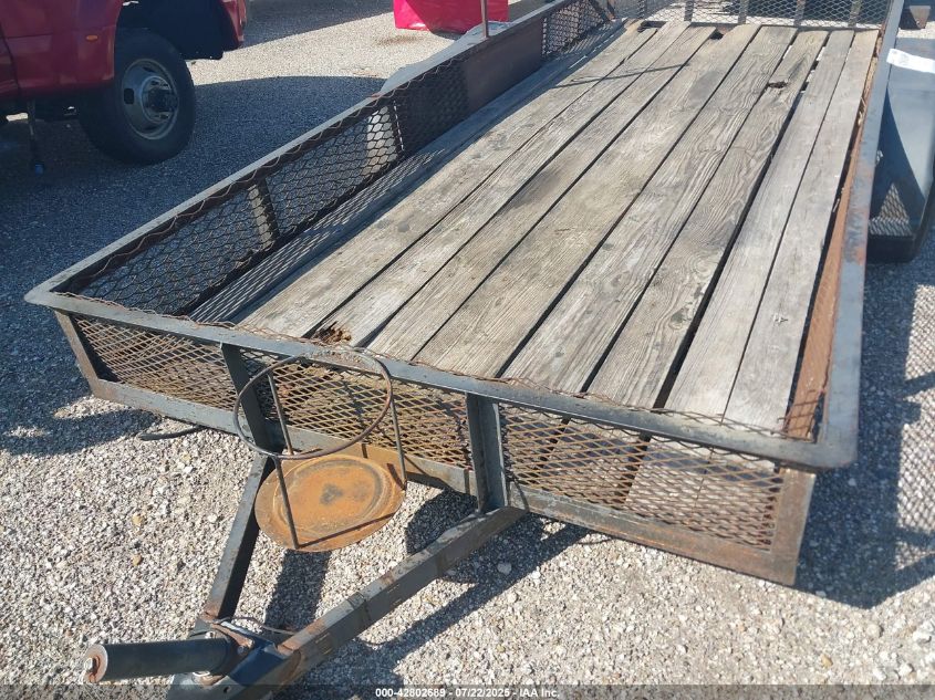 2001 Custom 16' Utility Trailer VIN: BILLOFSALE Lot: 42802689