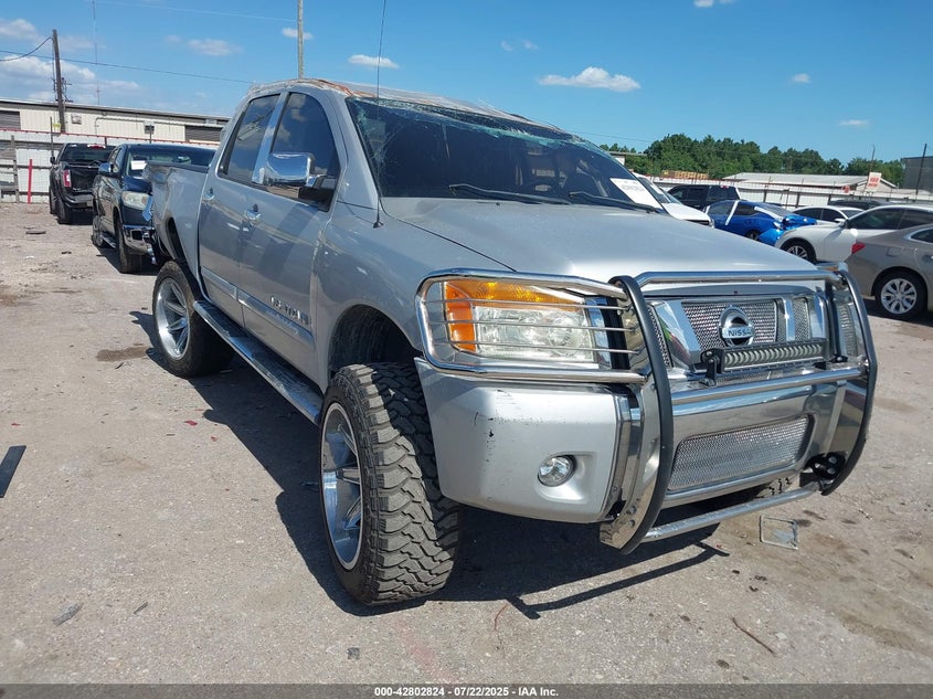 2008 Nissan Titan Le/Se/Xe VIN: 1N6BA07DX8N355784 Lot: 42802824