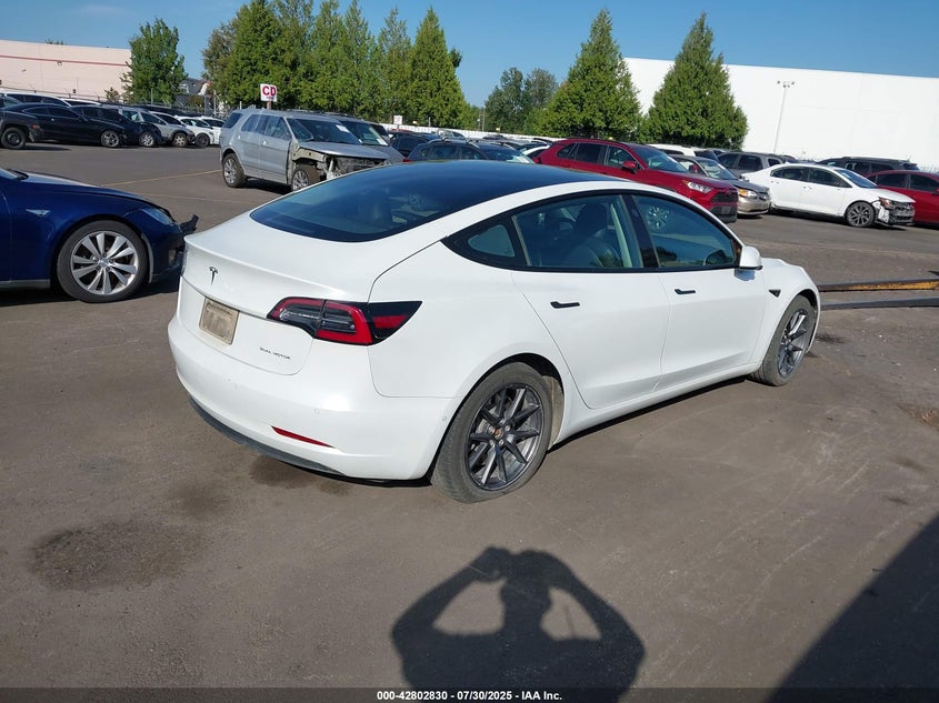Vin: 5yj3e1eb3mf855412, lot: 43296263, tesla model 3 long range dual motor all-wheel drive 20214