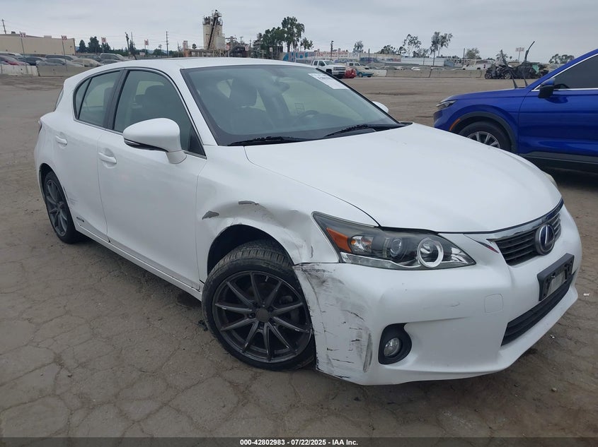 JTHKD5BH2B2041037 2011 Lexus Ct 200H Premium auction photo 1