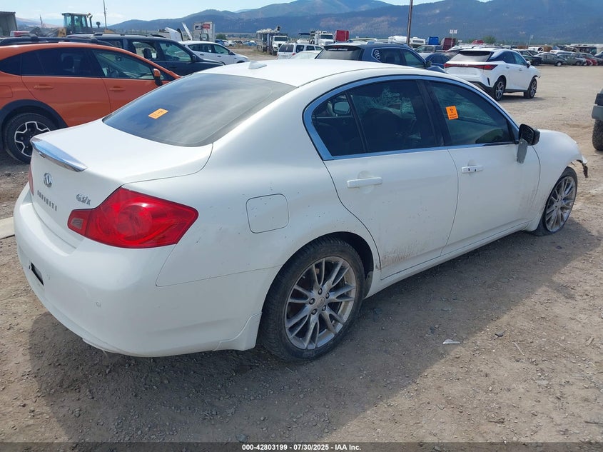 Vin: jn1cv6ar8bm352479, lot: 43296632, infiniti g37x 20114