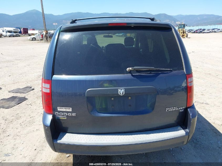 2009 Dodge Grand Caravan Se VIN: 1D8HN44E79B519762 Lot: 42803219