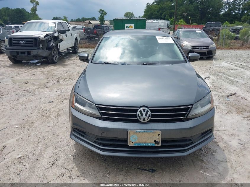 2017 Volkswagen Jetta 1.4T S VIN: 3VW2B7AJ4HM29871 Lot: 42803289