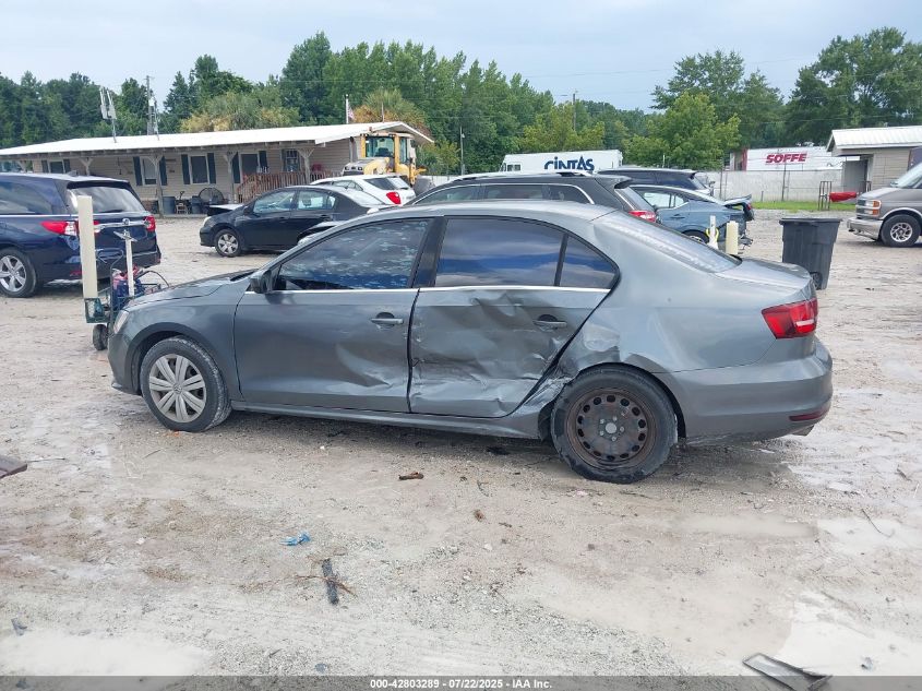 2017 Volkswagen Jetta 1.4T S VIN: 3VW2B7AJ4HM29871 Lot: 42803289
