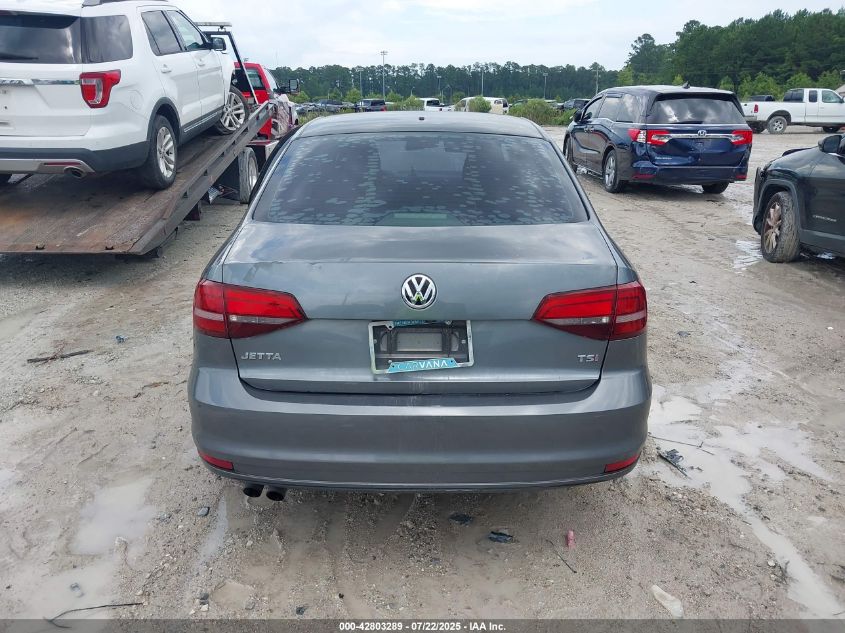 2017 Volkswagen Jetta 1.4T S VIN: 3VW2B7AJ4HM29871 Lot: 42803289