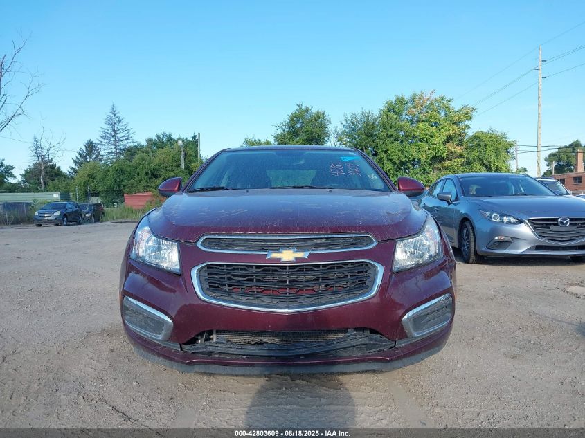 2016 Chevrolet Cruze Limited Lt VIN: 1G1PE5SB6G7193146 Lot: 42803609