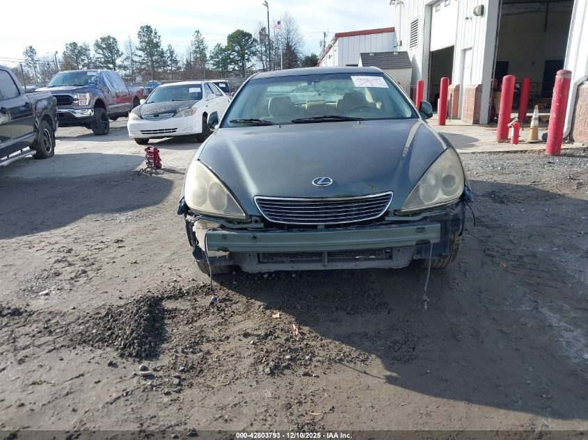 2005 Lexus Es 330 VIN: JTHBA30G555127808 Lot: 42803793
