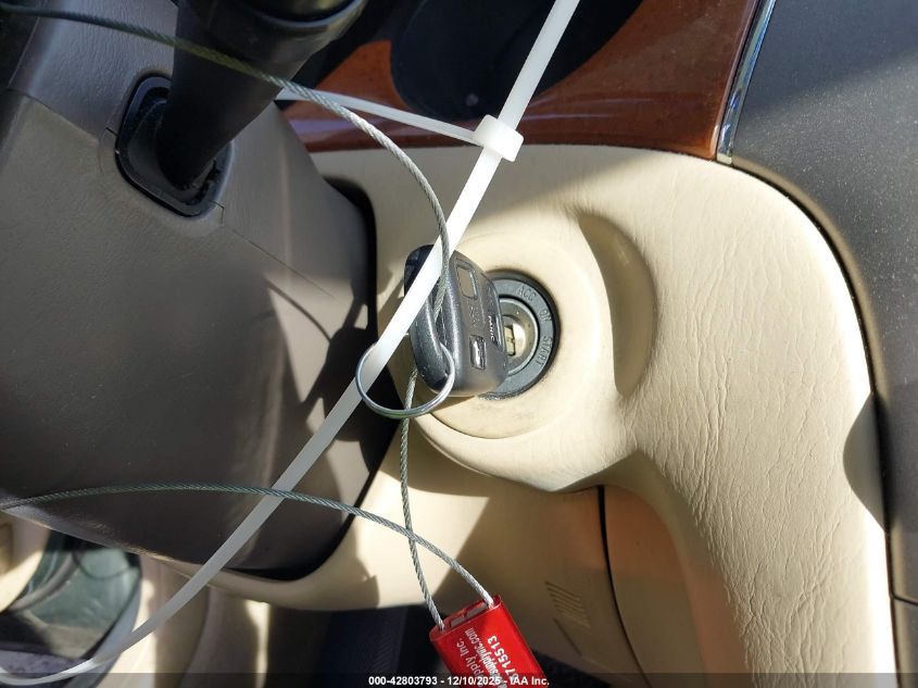 2005 Lexus Es 330 VIN: JTHBA30G555127808 Lot: 42803793