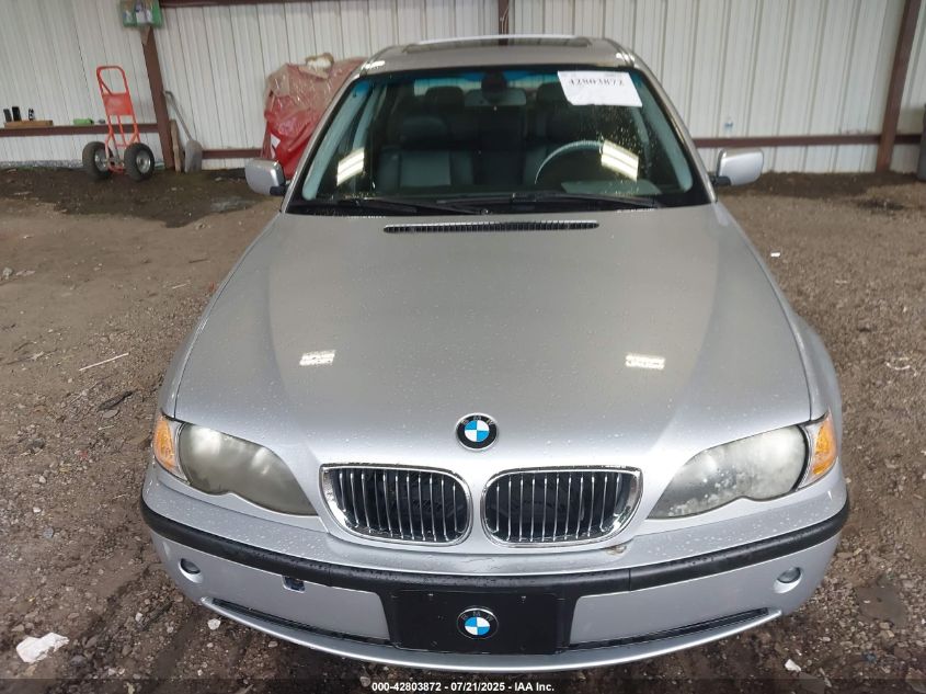 2005 BMW 325I VIN: WBAEV33435KX12700 Lot: 42803872