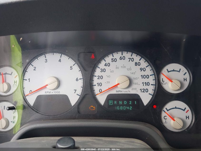 2008 Dodge Ram 1500 St/Sxt VIN: 1D7HA18K28J161828 Lot: 42803940