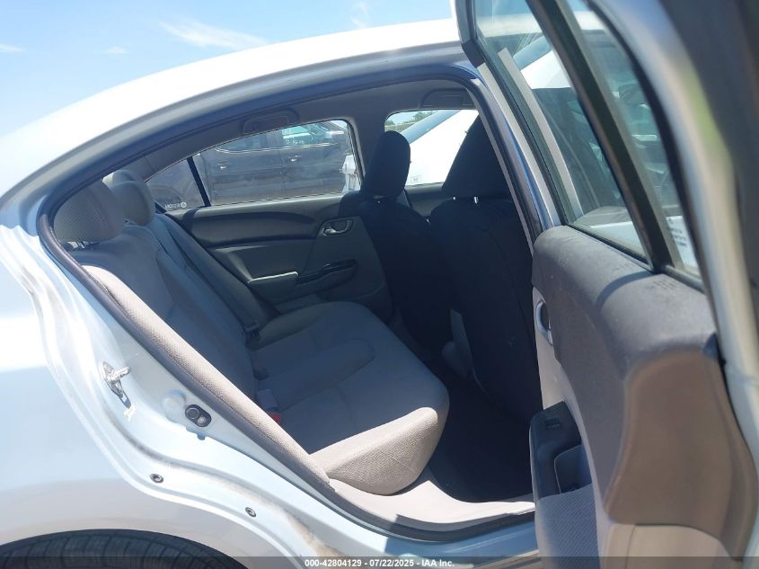 2012 Honda Civic Lx VIN: 19XFB2F5XCE360276 Lot: 42804129