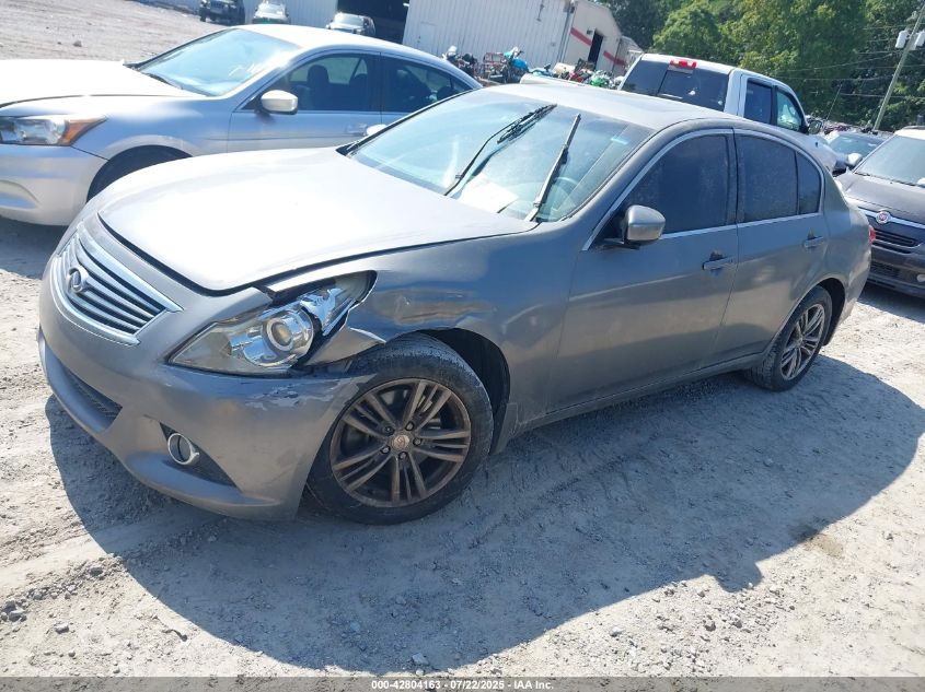 2011 Infiniti G37X VIN: JN1CV6AR2BM404463 Lot: 42804163
