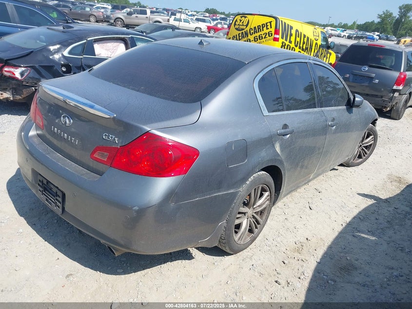 2011 Infiniti G37X VIN: JN1CV6AR2BM404463 Lot: 42804163