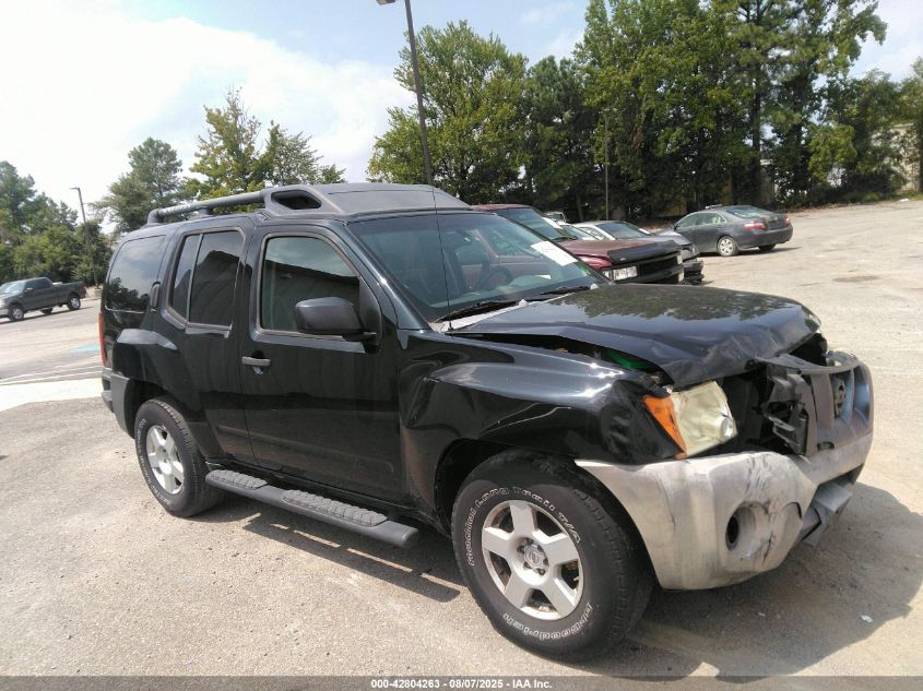 2007 Nissan Xterra S VIN: 5N1AN08U47C524639 Lot: 42804263