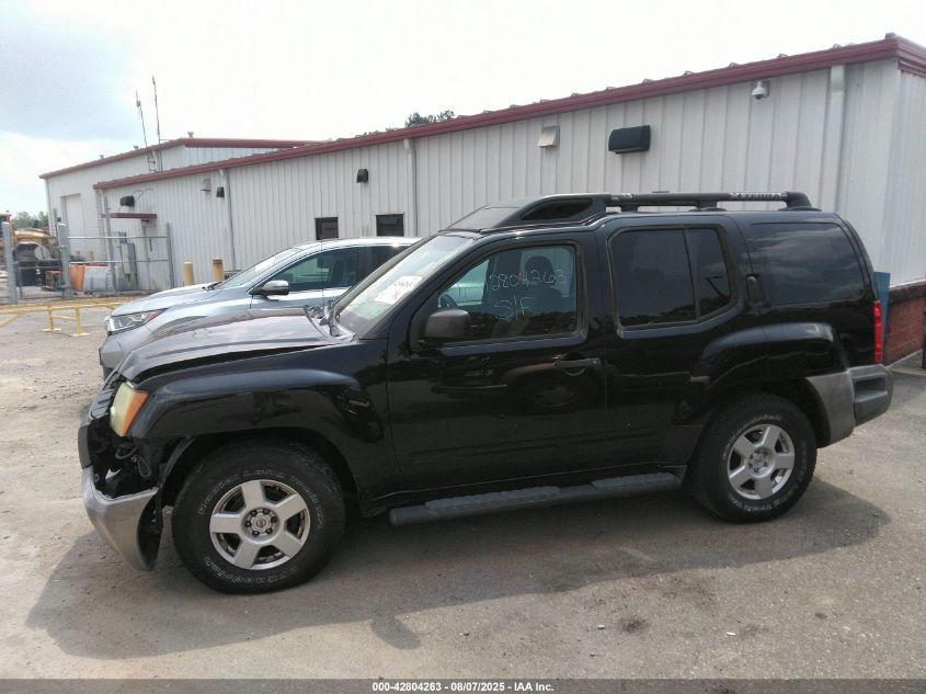 2007 Nissan Xterra S VIN: 5N1AN08U47C524639 Lot: 42804263
