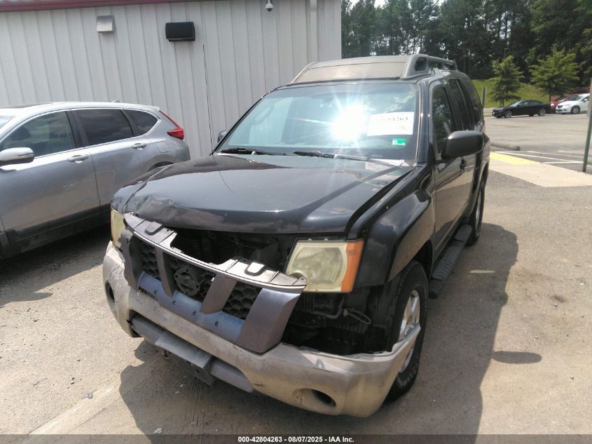 2007 Nissan Xterra S VIN: 5N1AN08U47C524639 Lot: 42804263