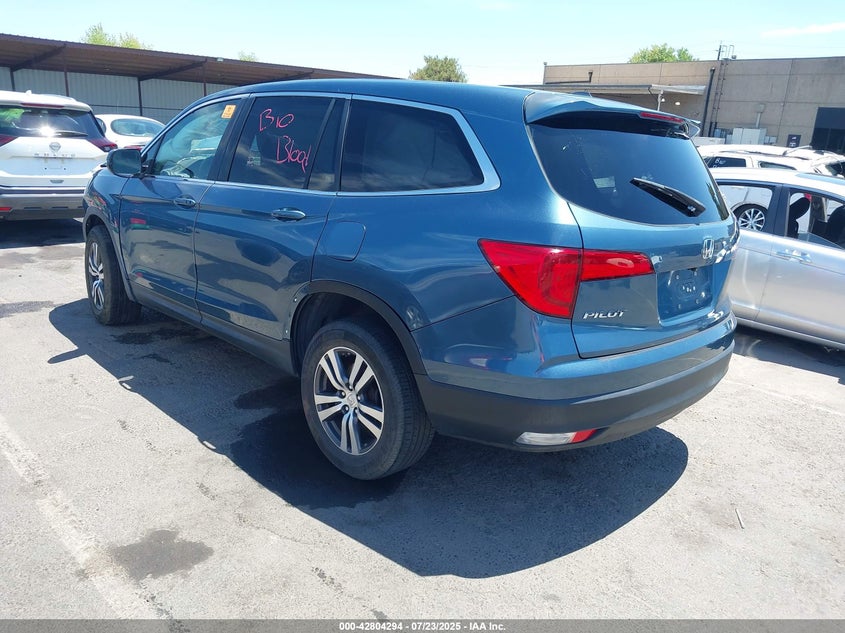 2016 HONDA PILOT EX-L - 5FNYF5H61GB035262