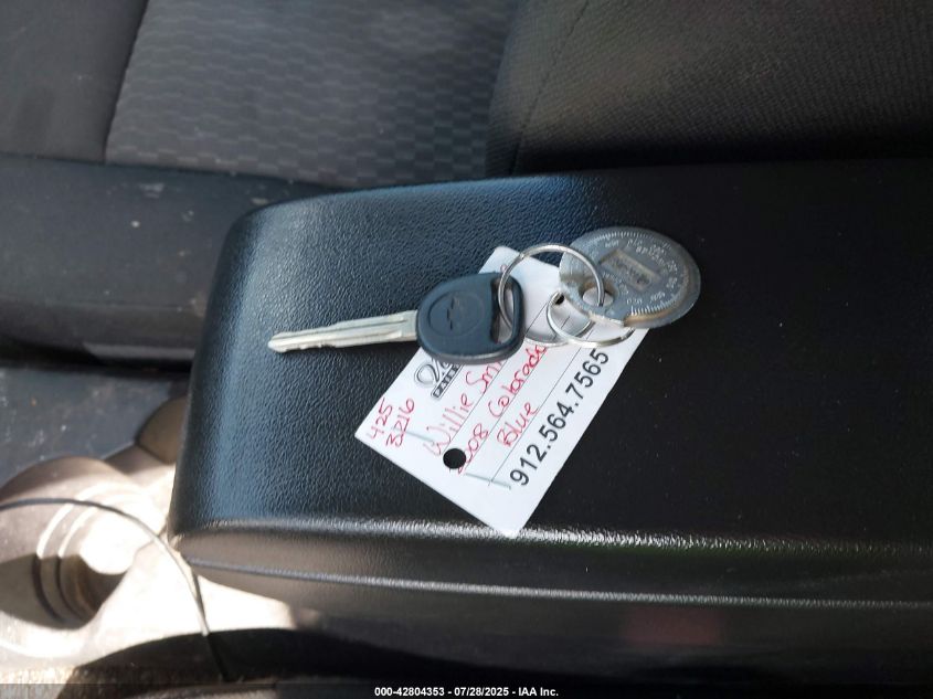 2008 Chevrolet Colorado Lt VIN: 1GCCS199688153610 Lot: 42804353