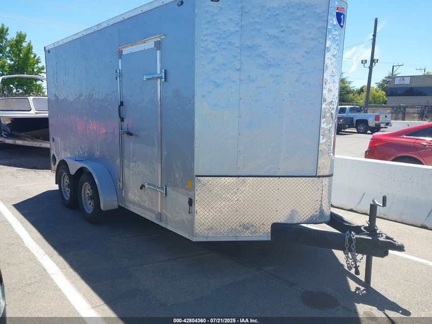2021 INTERSTATE TRAILER  INC TRAILER  (VIN: 1UK500F22M1102958)