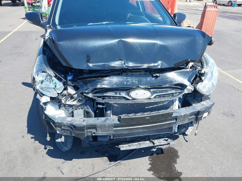 2013 Hyundai Accent Se VIN: KMHCU5AE6DU079726 Lot: 42804377