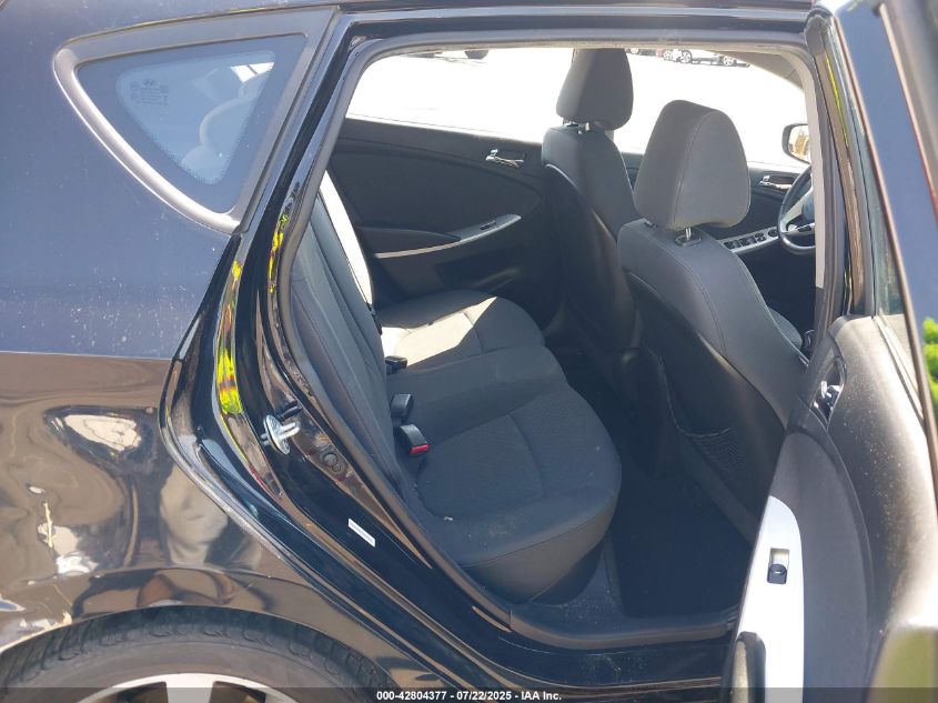 2013 Hyundai Accent Se VIN: KMHCU5AE6DU079726 Lot: 42804377