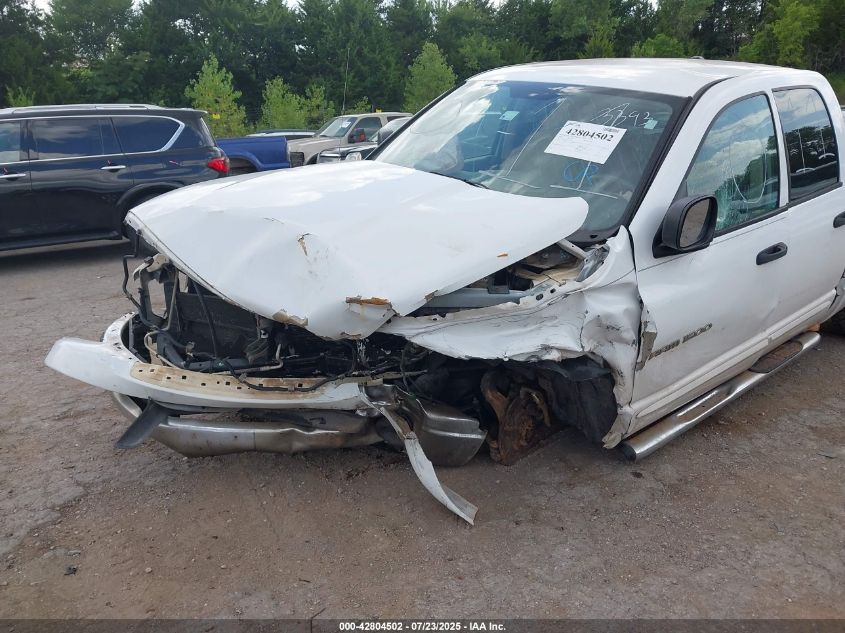 2007 Dodge Ram 1500 Slt VIN: 1D7HA18P37J503393 Lot: 42804502