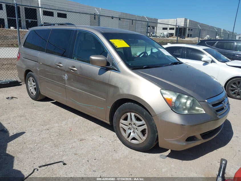 5FNRL38797B087412 2007 Honda Odyssey Ex-L auction photo 1