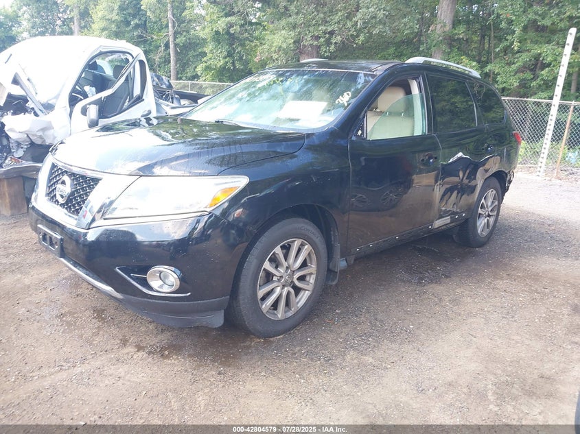 2014 Nissan Pathfinder Sl VIN: 5N1AR2MM3EC696129 Lot: 42804579