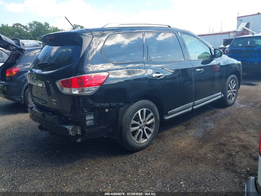 2014 Nissan Pathfinder Sl VIN: 5N1AR2MM3EC696129 Lot: 42804579