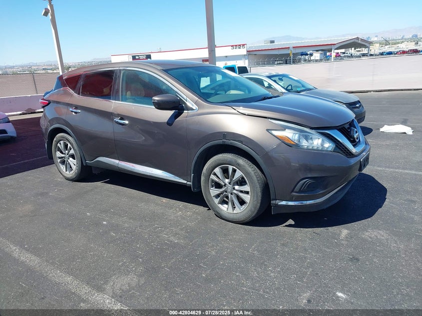 2015 Nissan Murano S VIN: 5N1AZ2MHXFN287862 Lot: 42804629