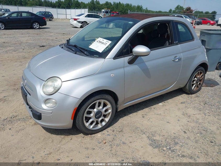 Vin: 3c3cffdr8ct169489, lot: 43298065, fiat 500c pop 20122