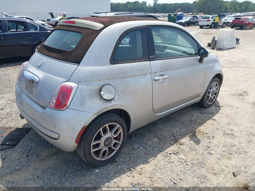 Vin: 3c3cffdr8ct169489, lot: 43298065, fiat 500c pop 20124