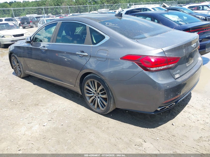 2015 Hyundai Genesis 5.0 VIN: KMHGN4JF9FU070314 Lot: 42804637