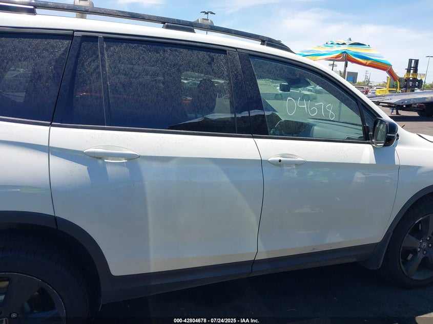 2019 HONDA PASSPORT ELITE - 5FNYF8H05KB009575