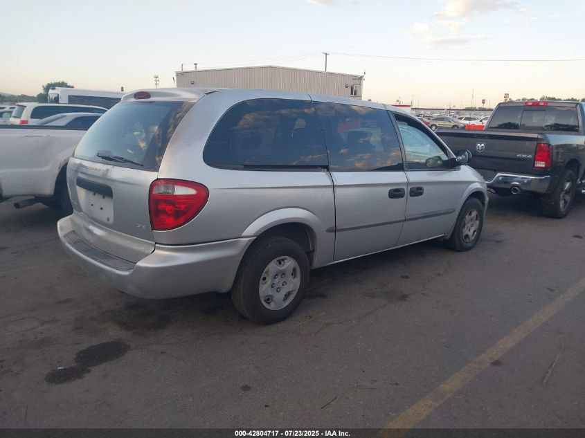 2002 Dodge Grand Caravan Se VIN: 1B4GP24322B62357B Lot: 42804717