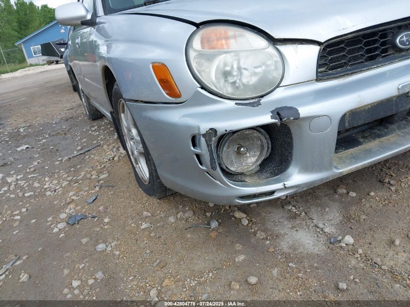 2002 Subaru Impreza 2.5Rs VIN: JF1GD67542H512412 Lot: 42804778