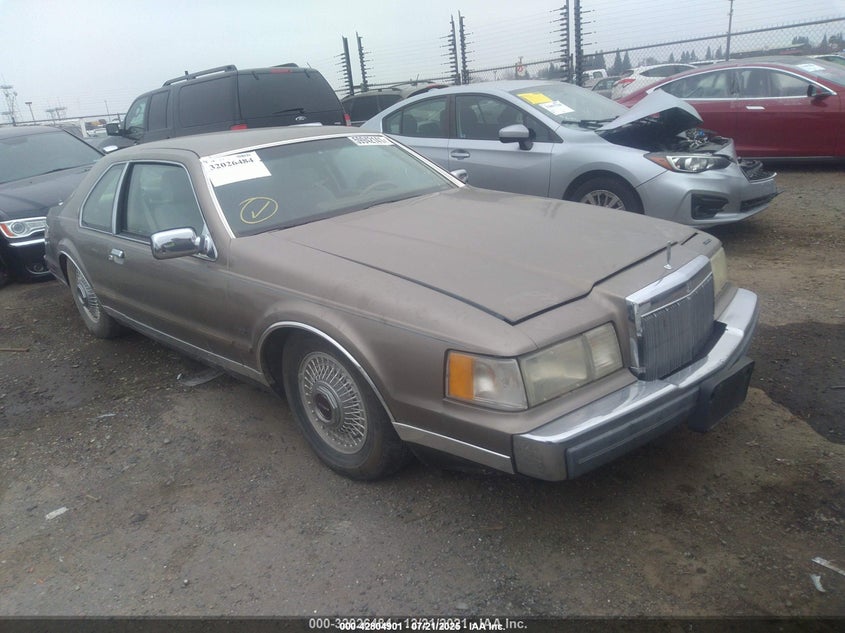 1LNBP98F7GY615069 1986 Lincoln Mark Vii auction photo 1