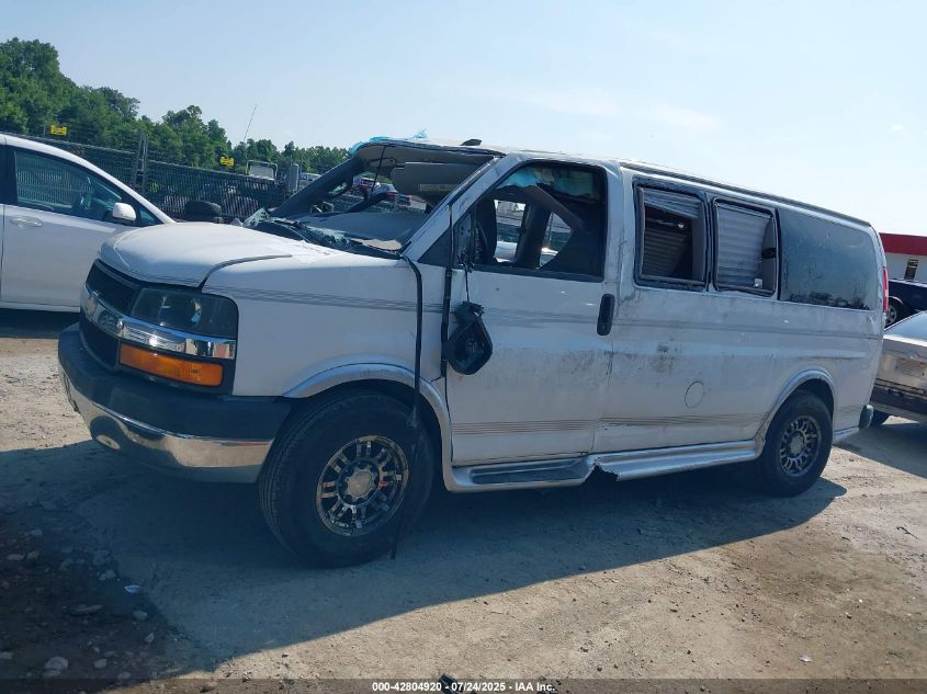 2016 Chevrolet Express 2500 Work Van VIN: 1GCWGAFG0G1241691 Lot: 42804920