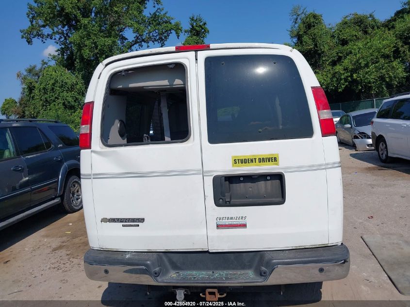 2016 Chevrolet Express 2500 Work Van VIN: 1GCWGAFG0G1241691 Lot: 42804920