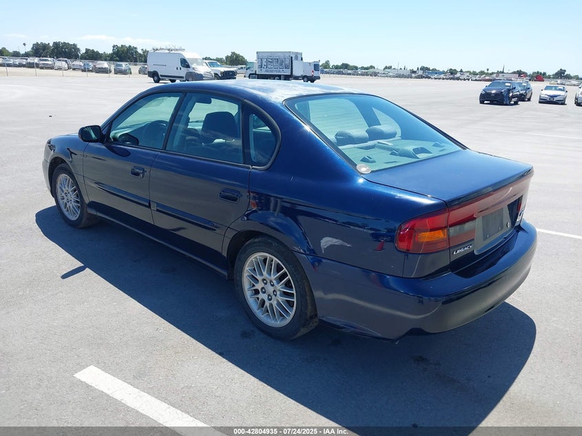 2004 Subaru Legacy VIN: 4S3BE625647206832 Lot: 42804935