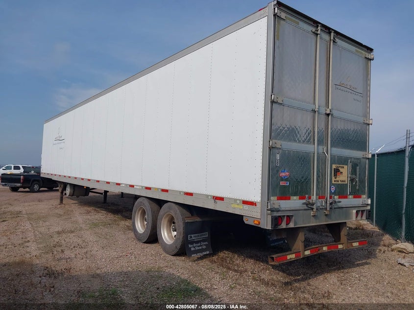 2013 Utility Trailer Mfg Unknown white van null 1UYVS253XDU721702 photo #4