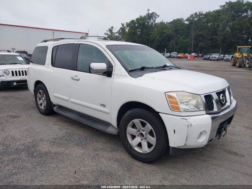 2006 Nissan Armada Le VIN: 5N1AA08A56N734316 Lot: 42805095