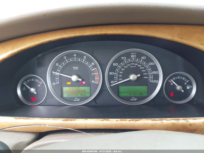 2005 Jaguar S-Type 3.0L V6 VIN: SAJWA01T05FN33567 Lot: 42805166