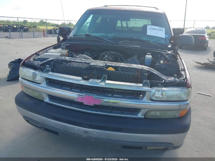 2002 Chevrolet Tahoe Ls VIN: 1GNEC13Z32R168539 Lot: 42805259