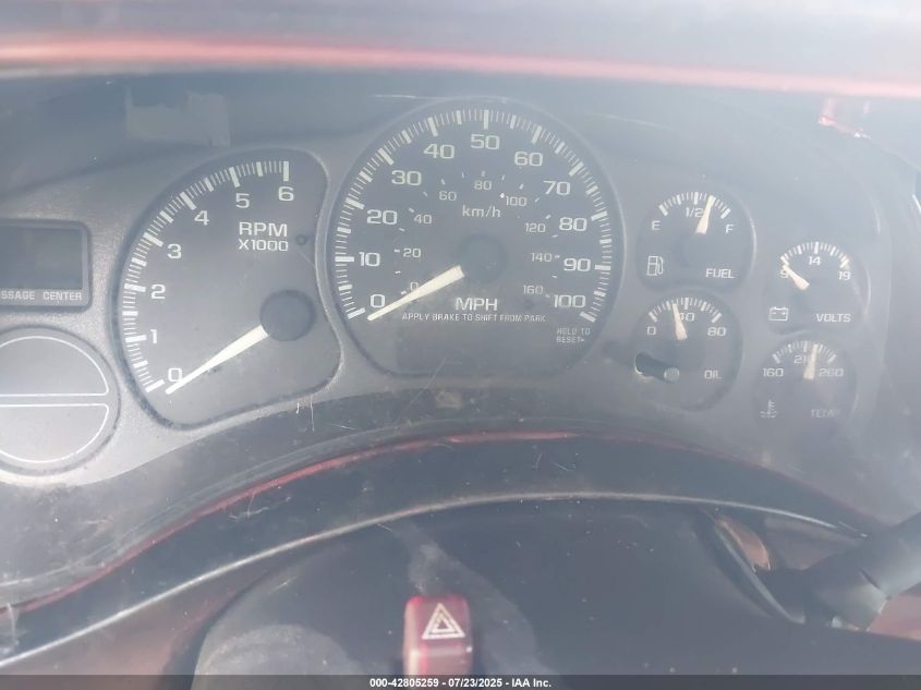 2002 Chevrolet Tahoe Ls VIN: 1GNEC13Z32R168539 Lot: 42805259