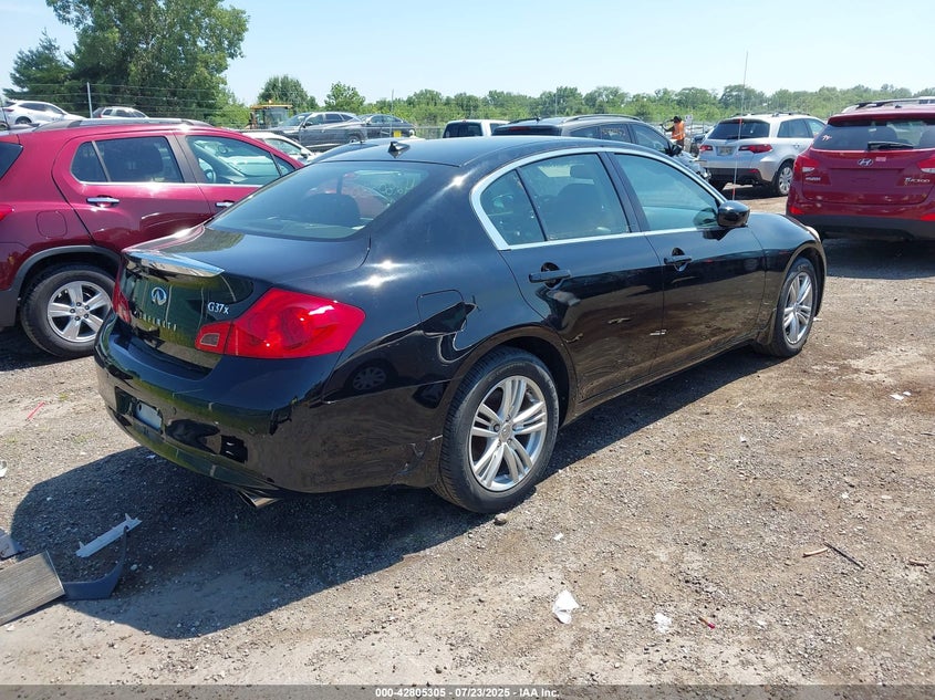2011 Infiniti G37X VIN: JN1CV6AR5BM404490 Lot: 42805305